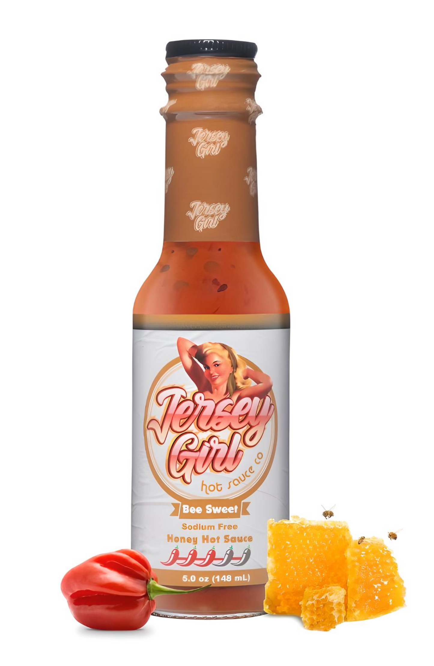 Jersey Girl Honey Hot Sauce - Bee Sweet