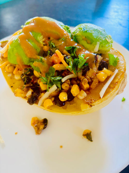 Spaghetti Squash Taco Bowl