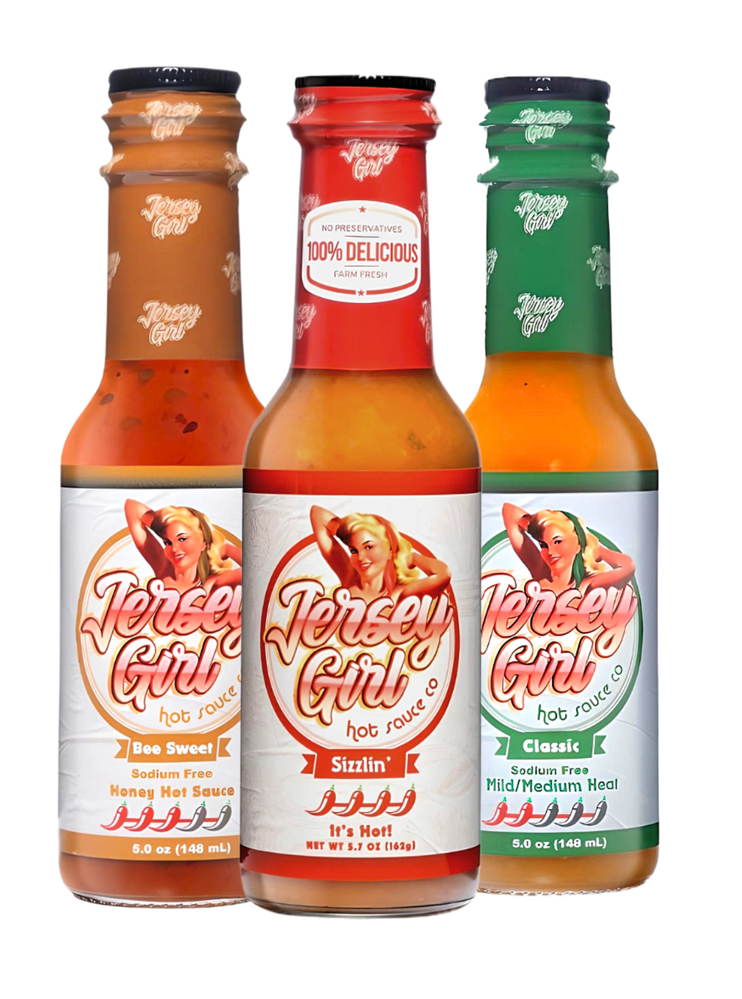 Jersey Girl Variety Pack - Bee Sweet, Sizzlin, Classic