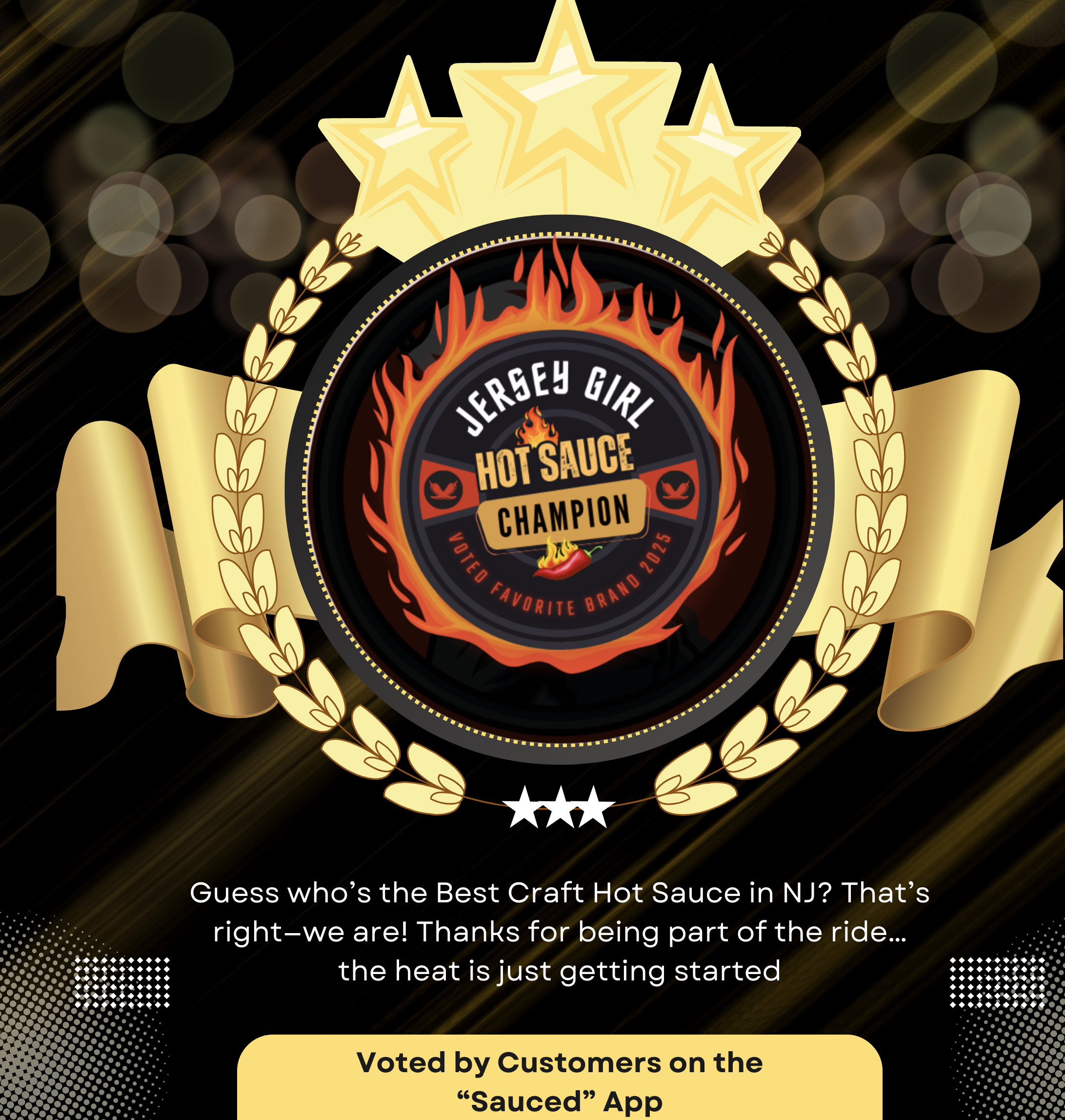 Voted Best Craft Hot Sauce for New Jersey - Jersey Girl Hot Sauce