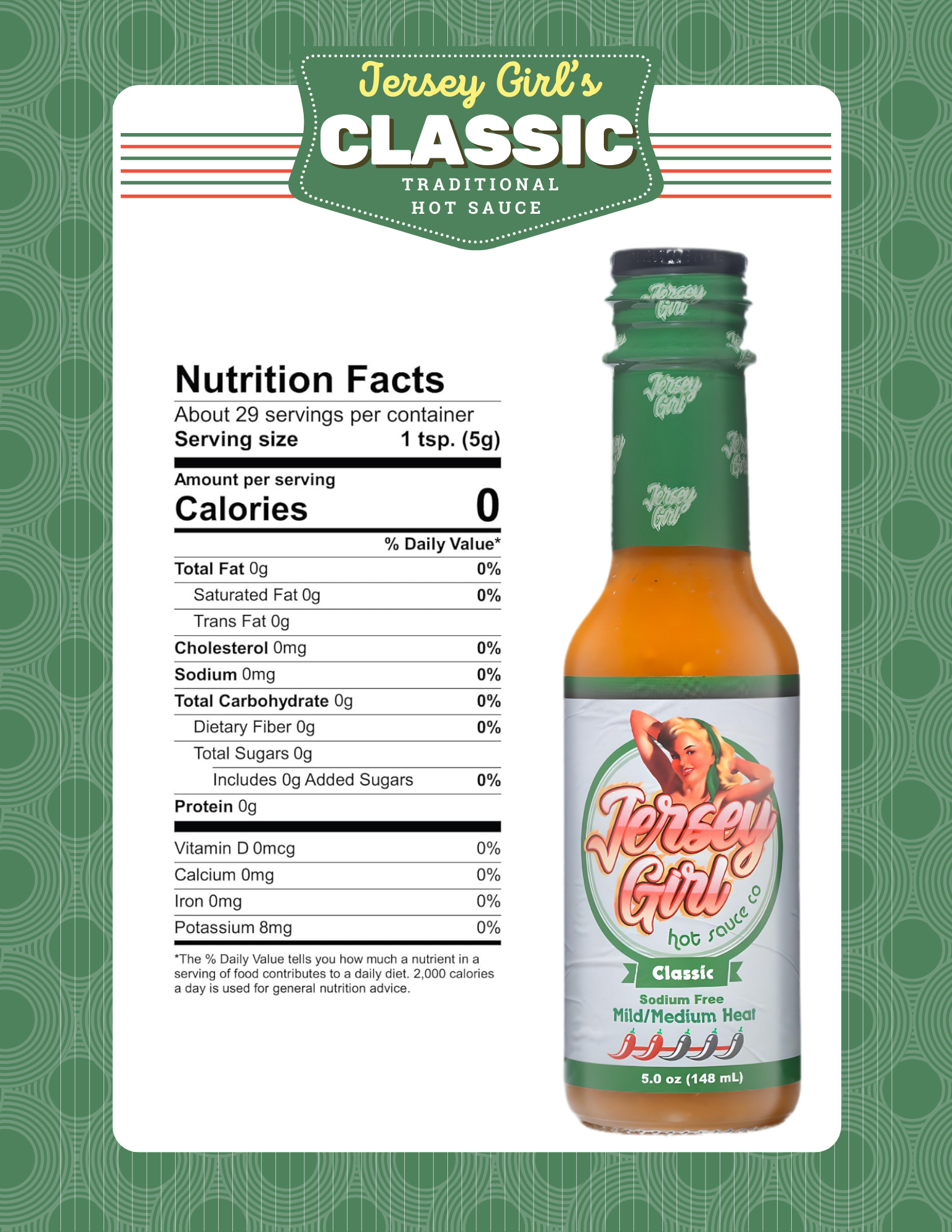 Jersey Girl Classic Hot Sauce