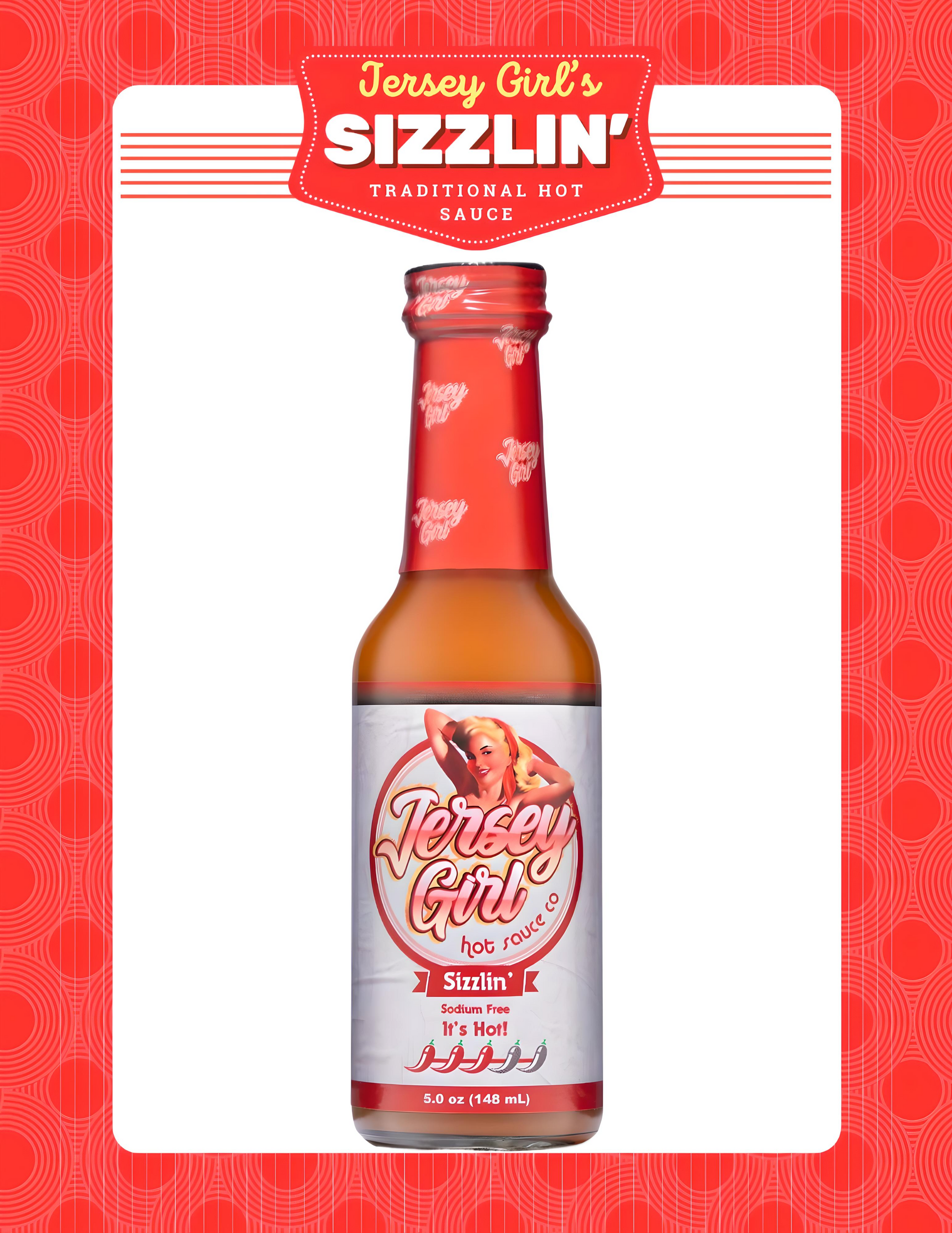 Jersey Girl Sizzlin' Hot Sauce