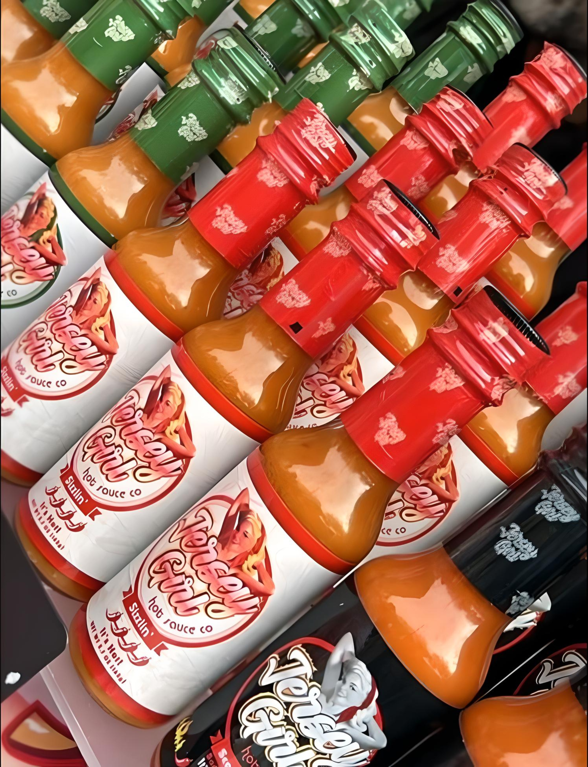 jersey girl hot sauce bottles instagram