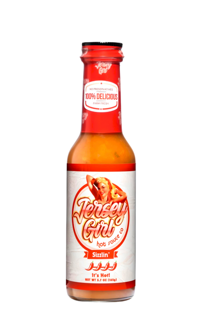 Jersey Girl Spicy Hot Sauce Original Recipe - Sizzlin'